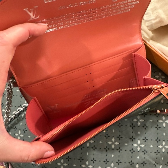 Ultra Rare Louis Vuitton Jeff Koons Mona Lisa wallet on chain nwt - Picture 16 of 17